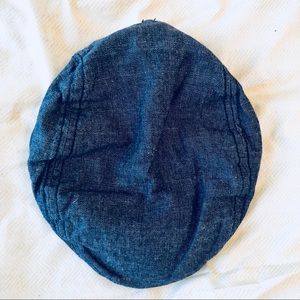 Chambray golfer’s cap 12-18 mos